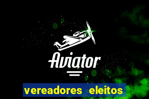 vereadores eleitos em cerejeiras